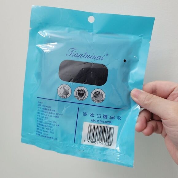 2/$20 Brand New Black Stocking Tights Socks Over Knees Lace - Picture 5 of 6